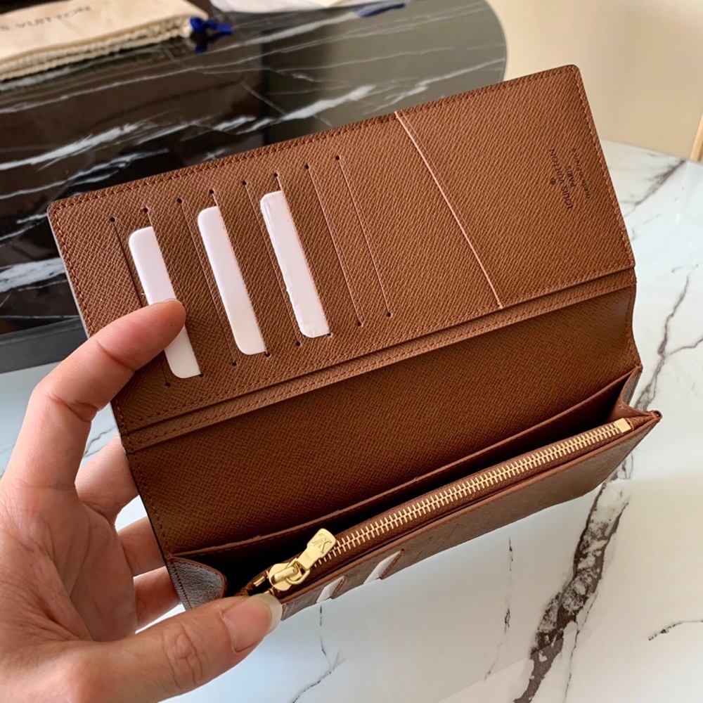 Louis Vuitton Brown Monogram Wallet - Picture 4 of 7